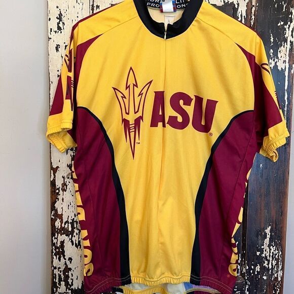 Men’s Arizona State Sun Devils Officially licensed Cycling Jersey. Size XL|42 - Picture 1 of 9